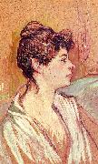  Henri  Toulouse-Lautrec Portrait of Marcelle Sweden oil painting reproduction